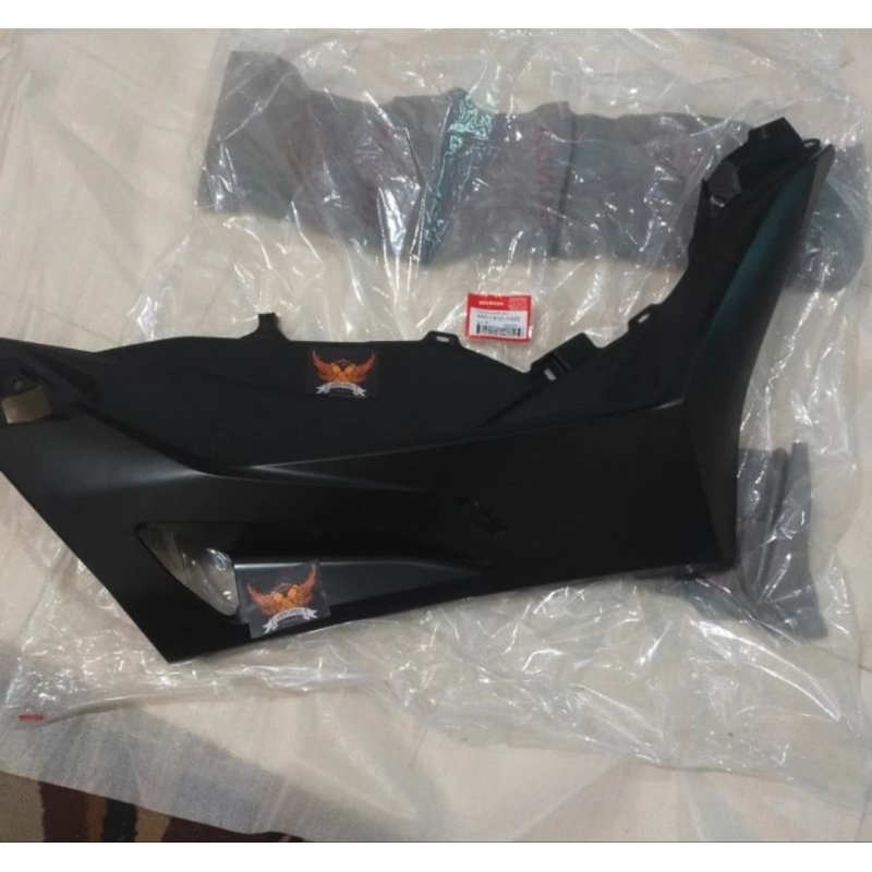 cover body bawah lantai pijakan set PCX 160 pcx160 hitam dof doff ori ahm