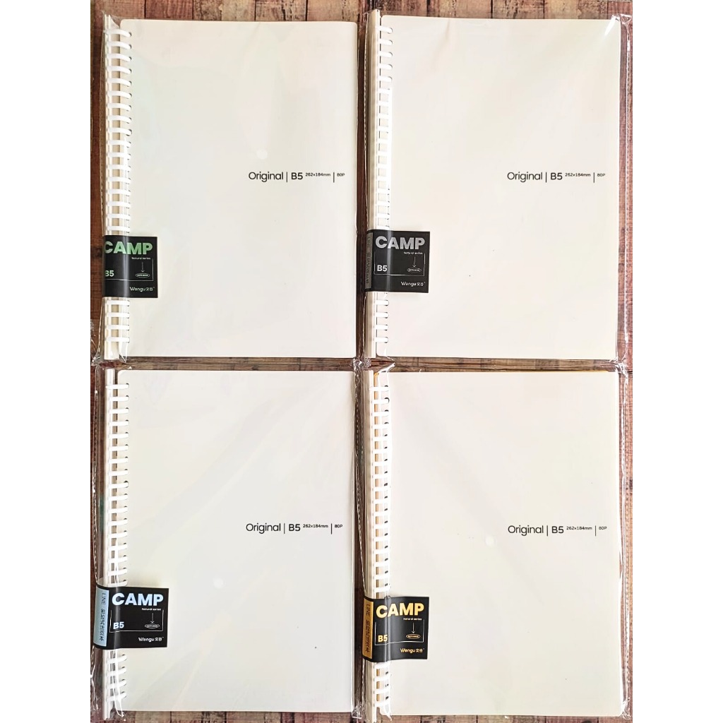 

Binder Notepad Wengu Camp Original PL093 - Binder Note A5 B5 - Map Binder Notebook Spiral Bisa Diisi Ulang