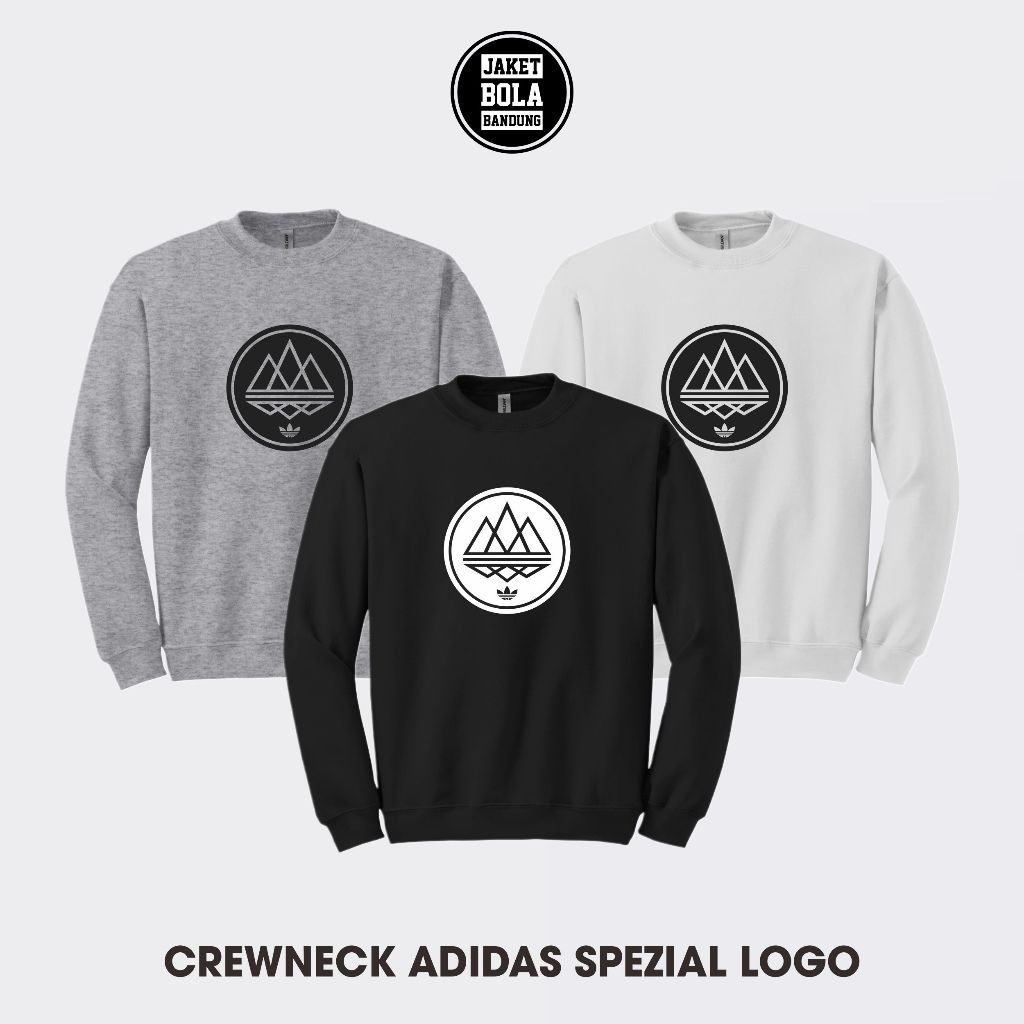 SWEATER HOODIE *DIDAS SPEZIAL LOGO ORIGINALS TREFOIL CREWNECK PRIA K17