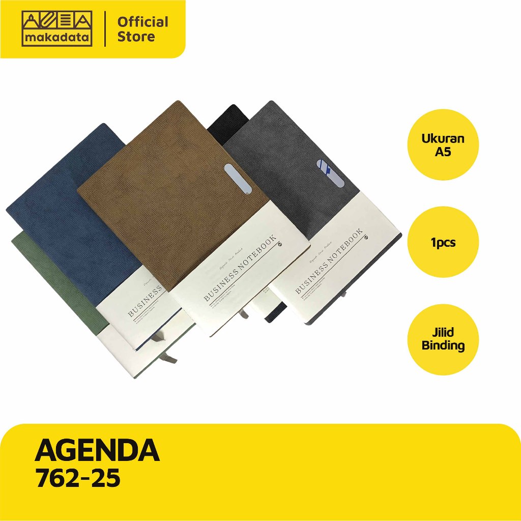 

BUKU AGENDA CATATAN KERJA NOTEBOOK PLANNER A5 762-25
