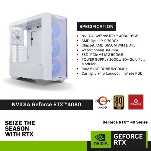 PC RAKITAN CONTENT CREATOR - RYZEN 9 - RTX 4080