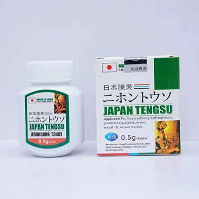 Pil Biru Japan Tengsu Original Mengatasi anti Loyo Tahan Lama Asli Ampuh