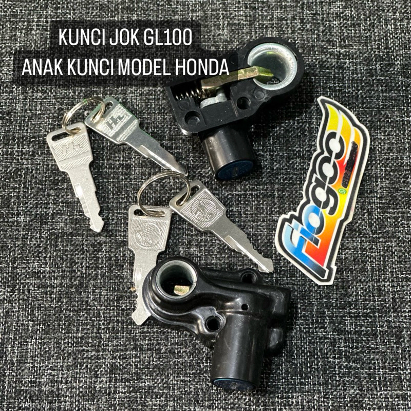 KUNCI JOK GL100 ANAK KUNCI HONDA ENGSEL JOK GL100 KUNCI JOK GL KUNCI JOK GL MODEL ORIGINAL KUNCI JOK