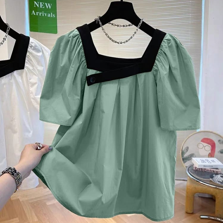 { THABI } MC / BLUS AIMO / BLUSE WANITA / ATASAN WANITA / BAJU KOREAN STYLE / OOTD REMAJA KEKINIAN /