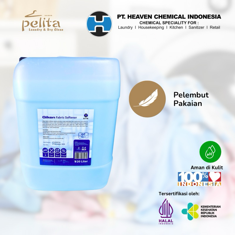 GIKEN Fabric Softener Pelembut Pakaian