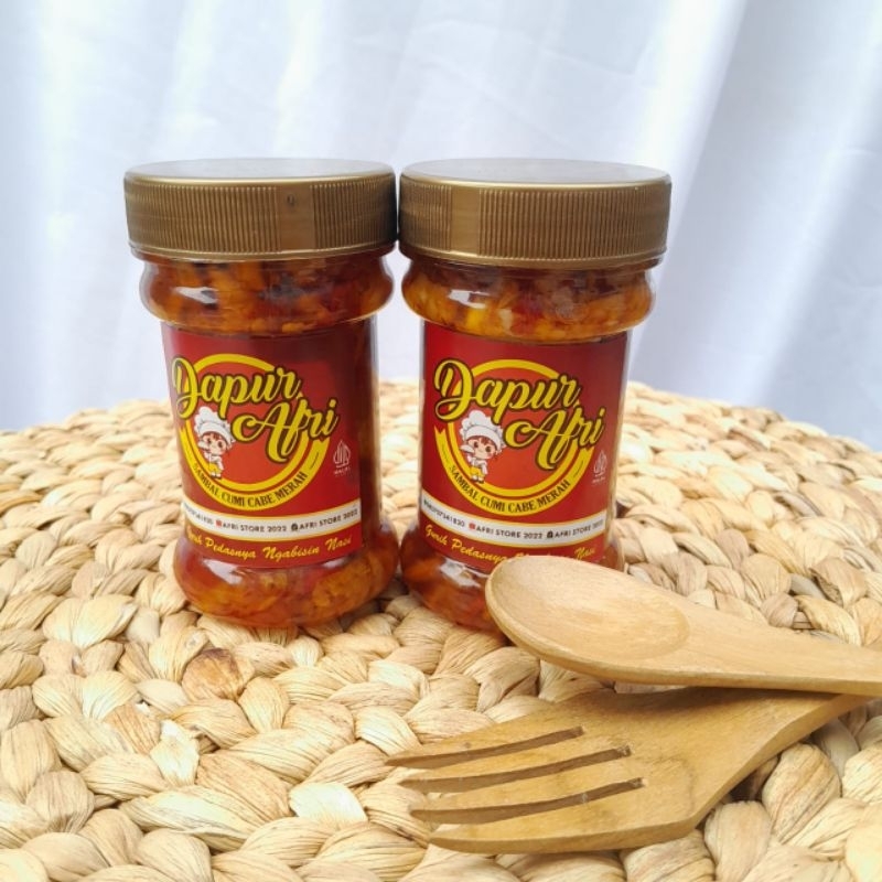 

Sambal Cumi Cabe Merah 150ML