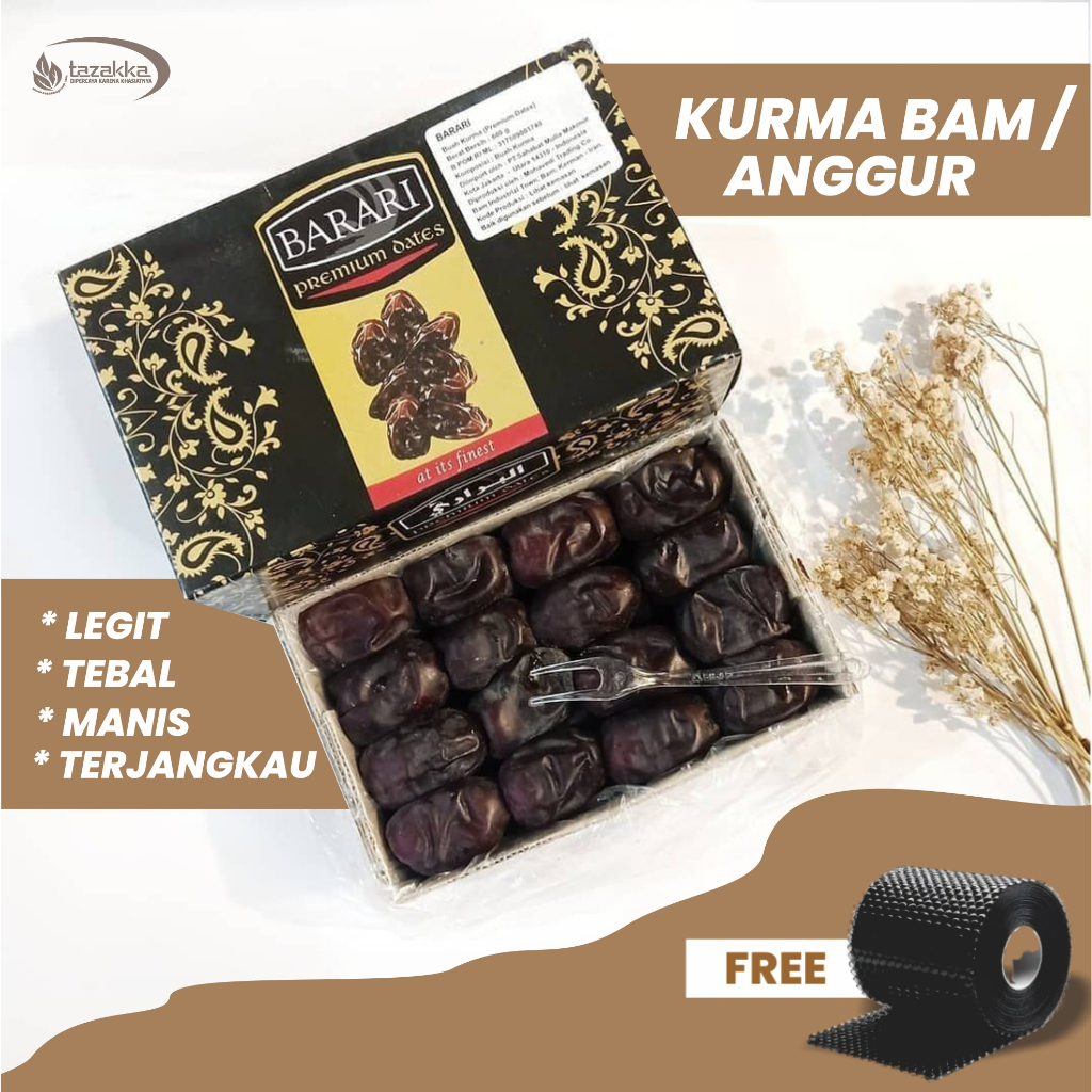 

kurma bam barari kurma anggur kurma bam madu kurma bam madu isi 600 gram original kualitas premium