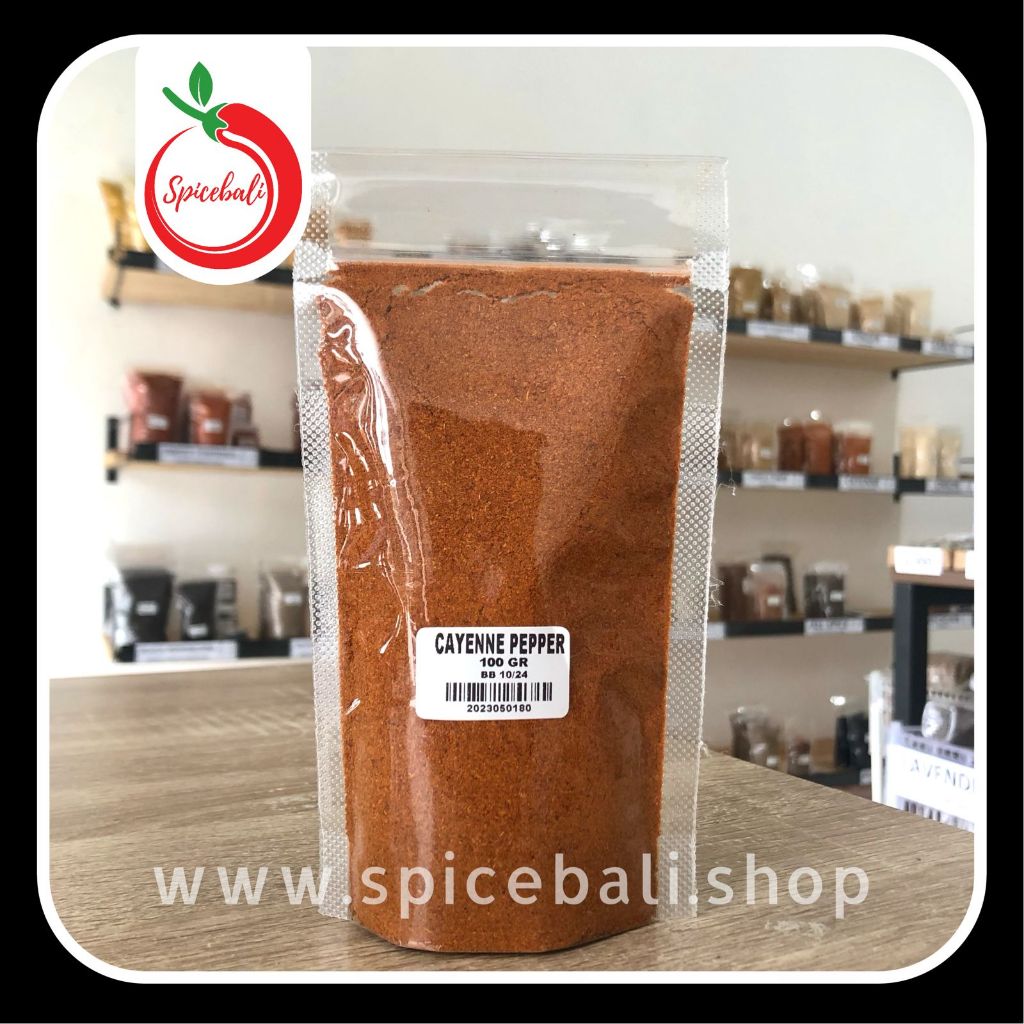 

Bubuk Cayenne 100 gr / Pure Cayenne Pepper Powder 100 gr / Cayenne Ground