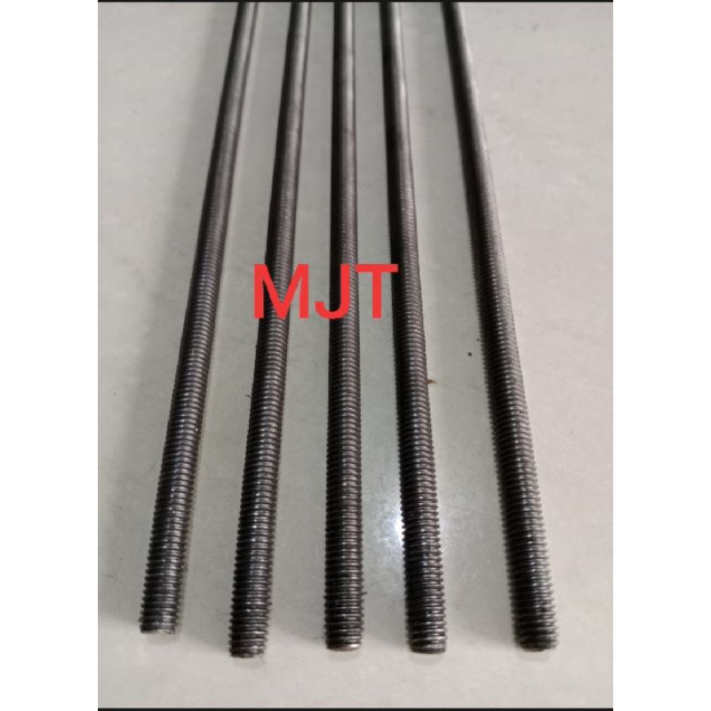 As Drat M6 Panjang 1 Meter (P1.0)/Baut Long Full Drat Harga 5pcs