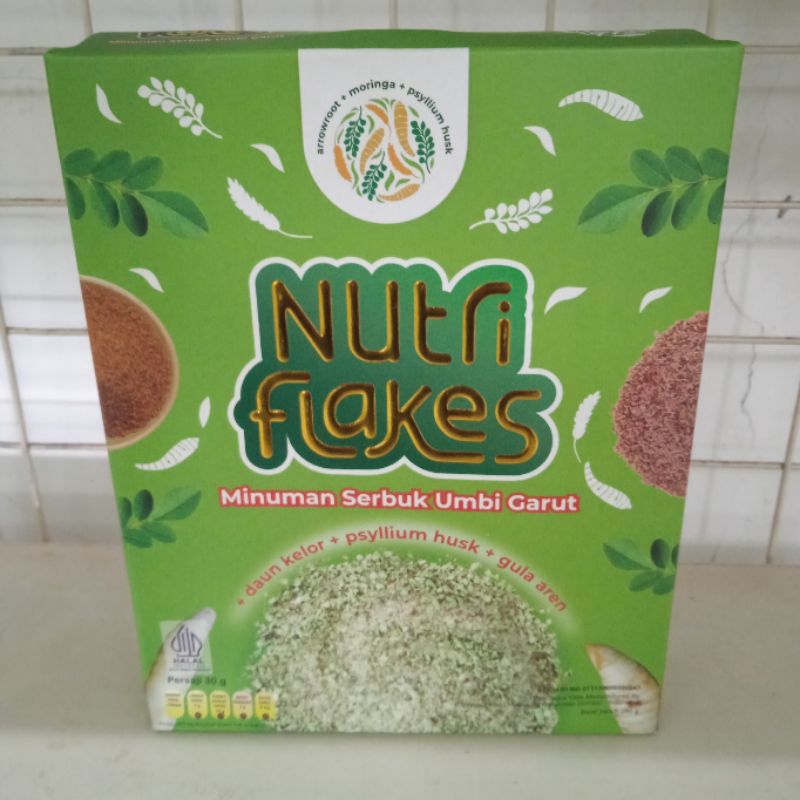 

nutriflakes sereal umbi garut original 280 gr