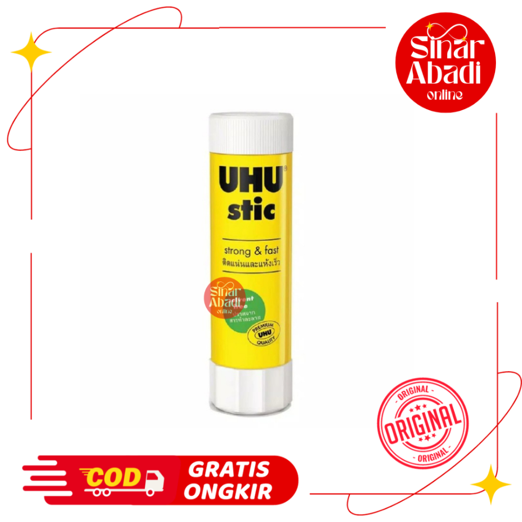 

LEM STIK / GLUE STIC UHU 21 GRAM