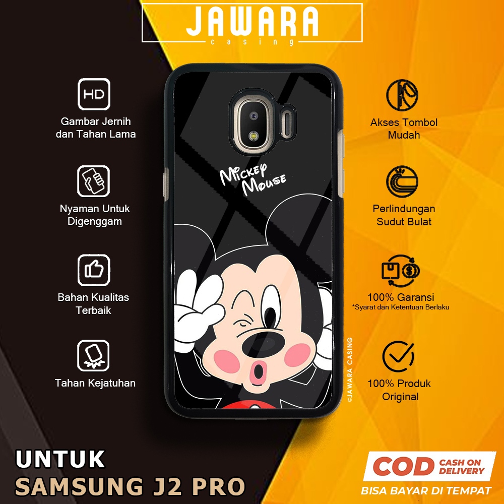 Case Samsung J2 Pro Casing Samsung J2 Pro [DSNY] Premium Glossy Case Hp Samsung Jawara Casing Hp Sam