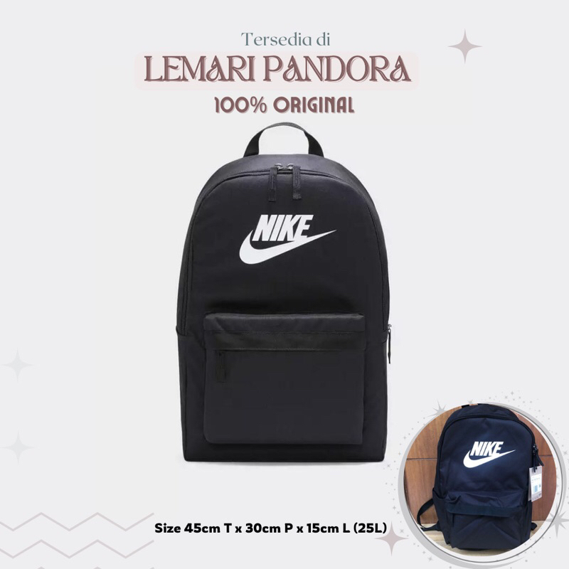Nike Heritage Backpack (25L) Black ORIGINAL