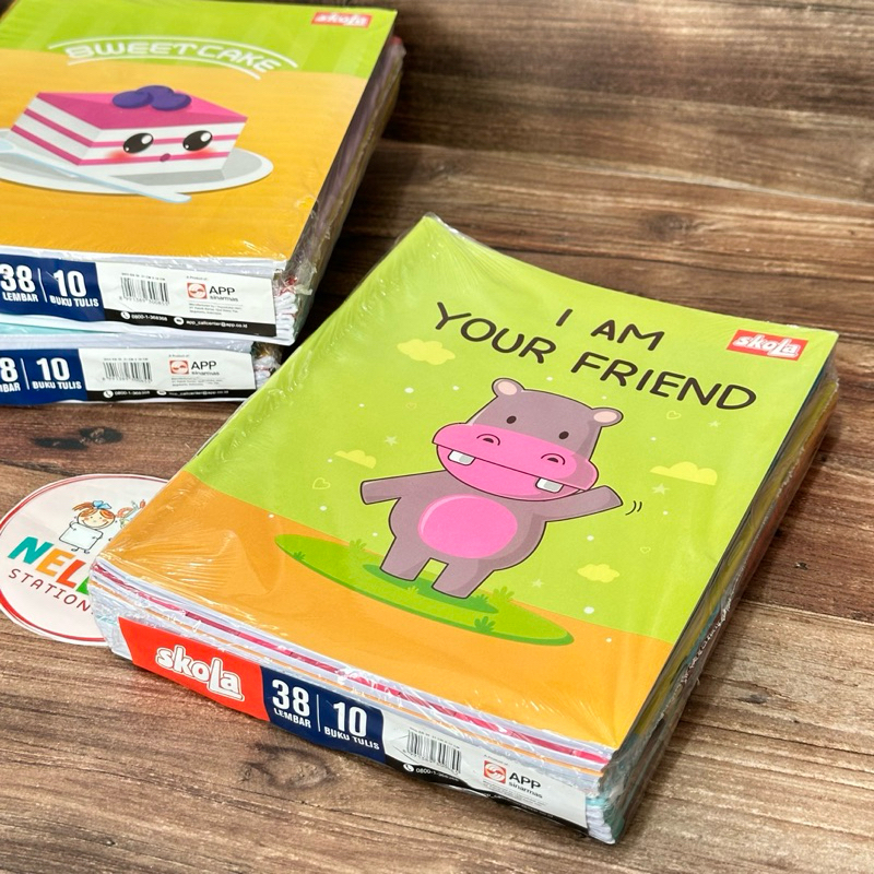 

Buku Tulis 38 Lembar SKOLA isi 10 Buku