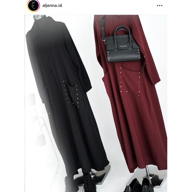 Laeeba dress black aljenna