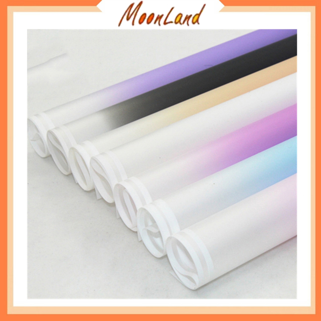 

Rainbow Cellophane Flower Wrapping Waterproof Kertas Bunga Buket Florsit Wrapping Kb6044