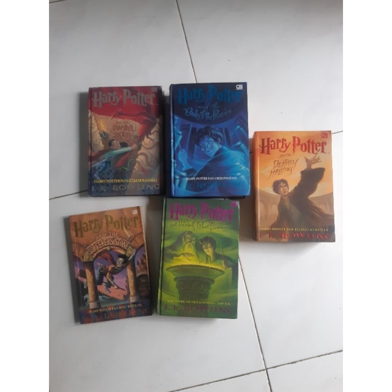 novel harry potter hardcover