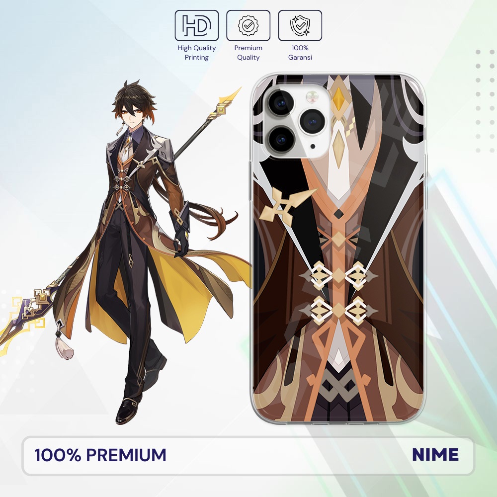 Nime Premium Case Genshin Impact - Zhongli Suit