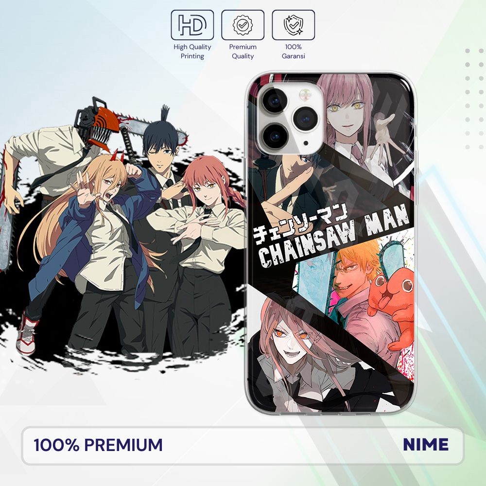 Nime Premium Case Chainsaw Man - Devil Hunter