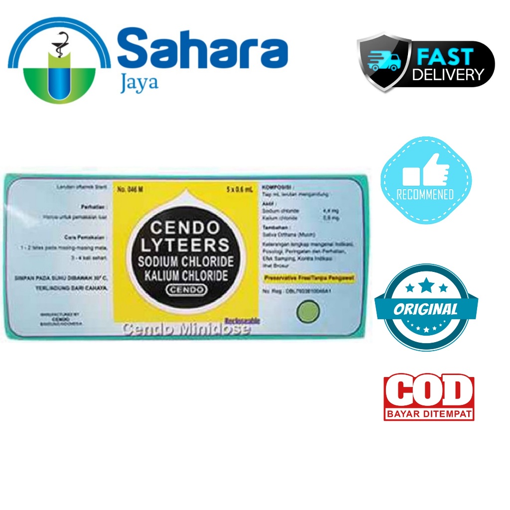 [SJ] Cendo Lyteers Minidose - Obat Tetes Mata Kering