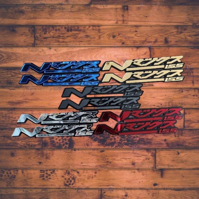 Garnish Emblem logo Nmax Japan 3D Akrilik