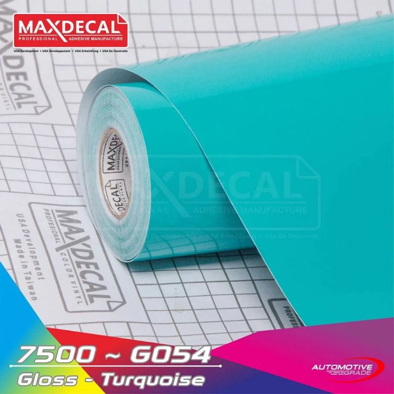 STIKER SCOTLET MOTOR HIJAU TOSCA GLOSSY - stiker body motor wrapping motor hijau tosca glossy