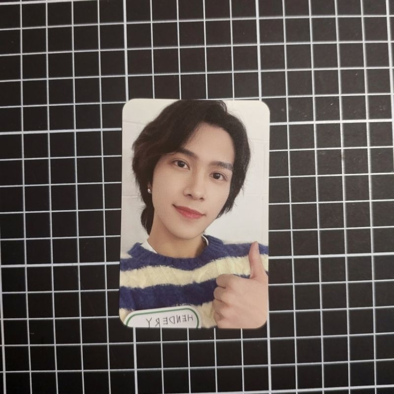 Photocard Necklace Hendery WayV 3rd Anniversary