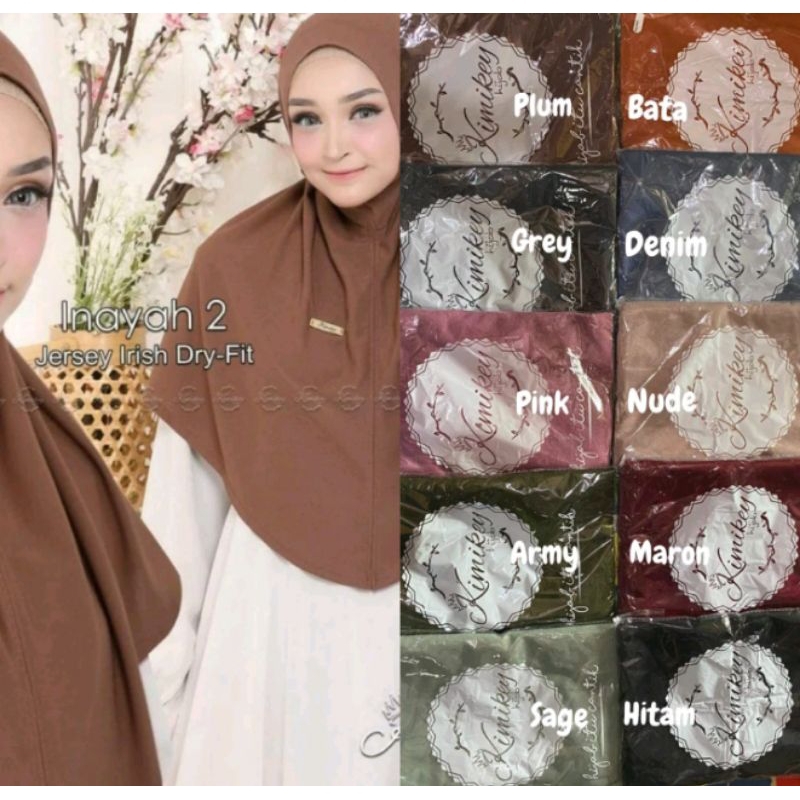 hijab inayah by kimikey ori