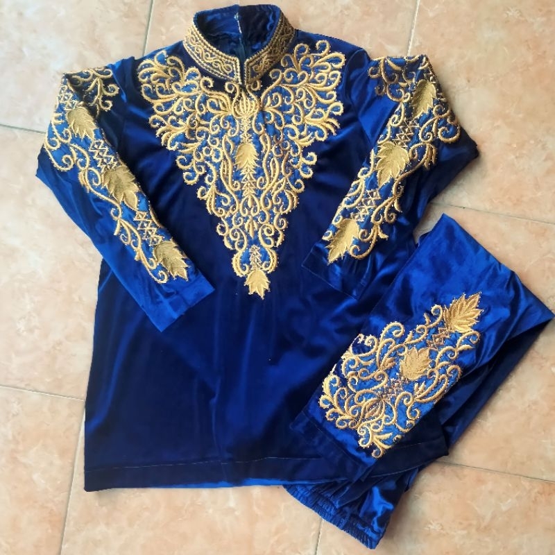 SET BAJU KARNAVAL ANAK CEWEK ACEH BLUDRU BORDIR MEWAH TK-SMA