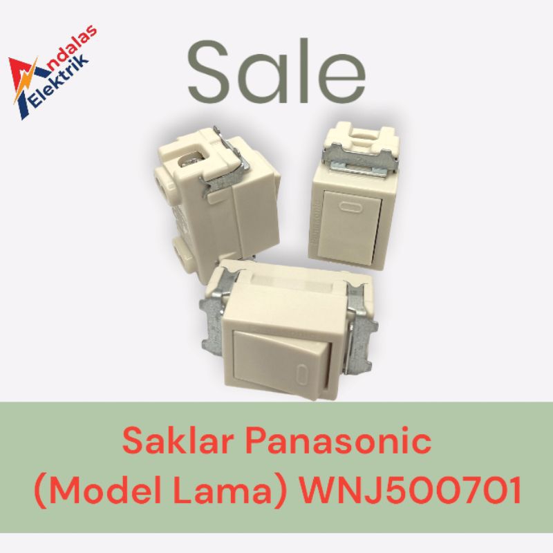 SAKLAR PANASONIC - SAKLAR PANASONIC MODEL LAMA -  WNJ500701