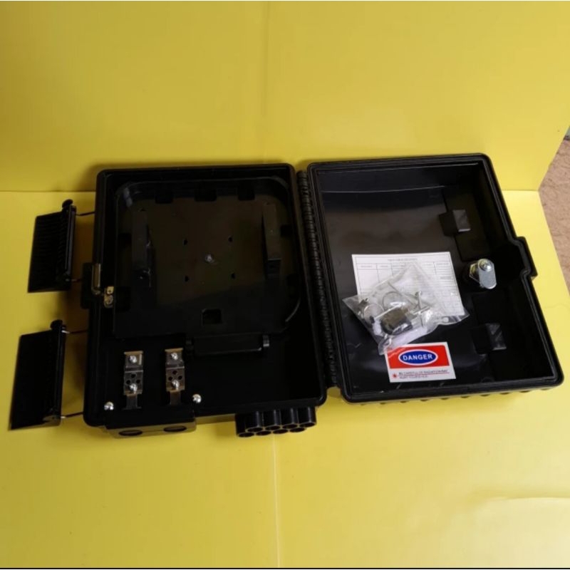 odp 8 core model box Splitter kosongan hitam