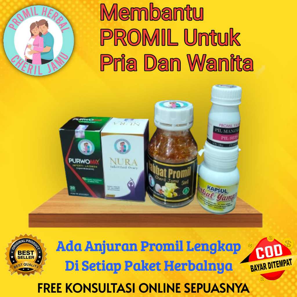 PROMIL CHERIL JAMU yampro Paket Super Lengkap FW