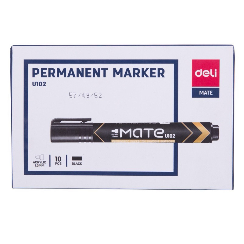 

(10pcs) Spidol Permanent Hitam