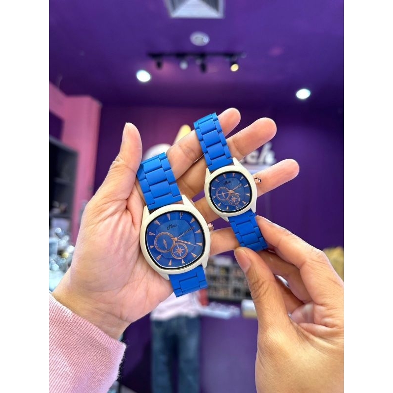 READY DAN WARNA LENGKAP JAM TANGAN WANITA MWATCH Z4 2Tone BANGKOK THAILAND ORIGINAL MURAH