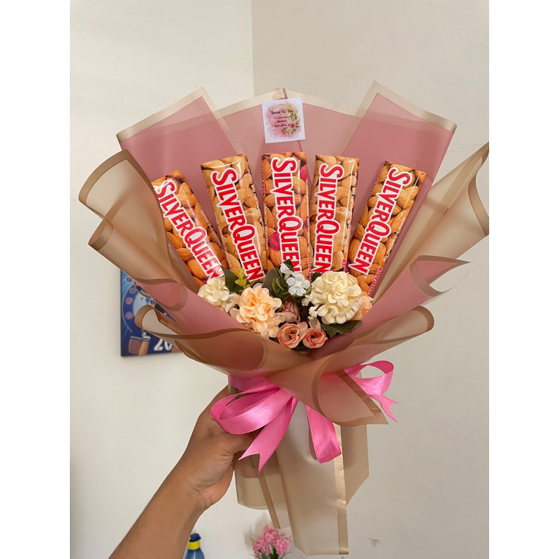 

bucket silverqueen valentine murah free packing dus