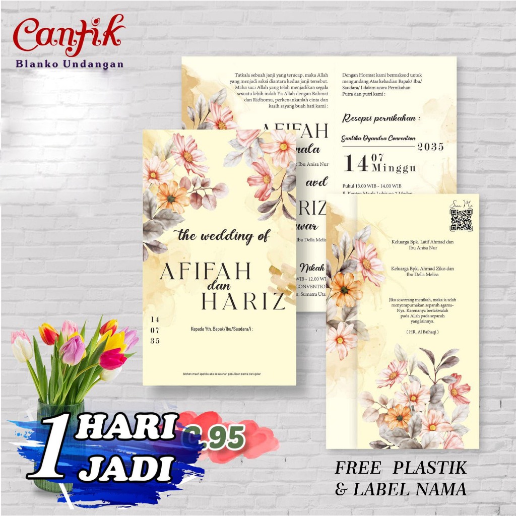 CETAK UNDANGAN CANTIK 95