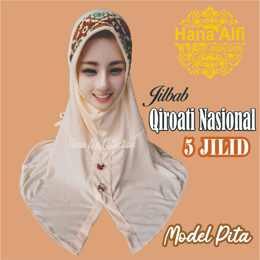 Jilbab Qiroati Nasional 5 Jilid