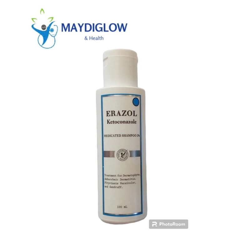 ERHA ERAZOL MEDICATED SHAMPOO 100 ML/Shampoo anti ketombe