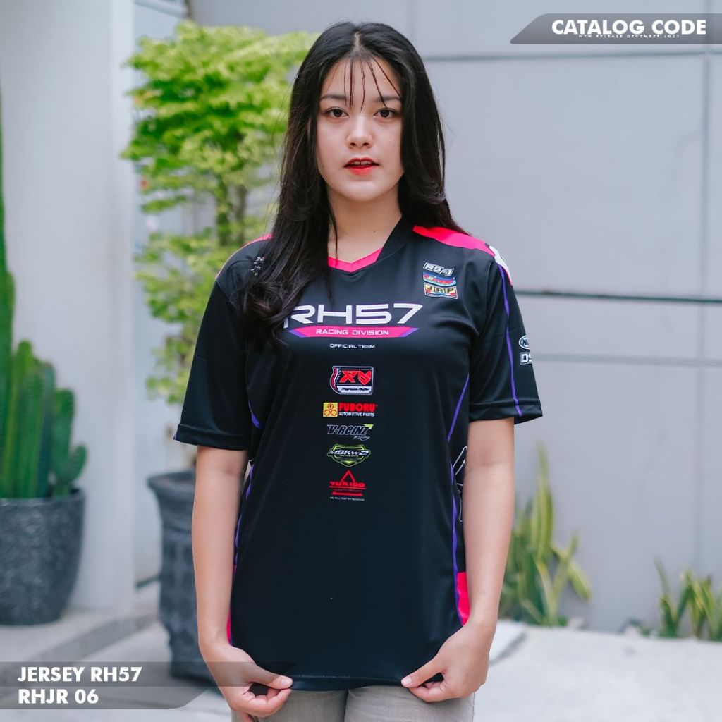 [PROMO RHJR 06 BELI 2 ONGKIR 1 BISA COD] TSHIRT JERSEY RH57 ORIGINAL KAOS JERSEY RH57 KAOS RACING HE