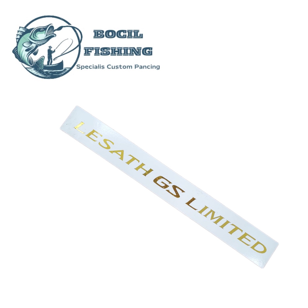 Stiker Decal Joran Custom