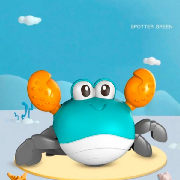 

Boneka Anak Kepiting Mandi TOY WALKING Green Berjalan CRAB Limited - ~ Mainan Unik Walking