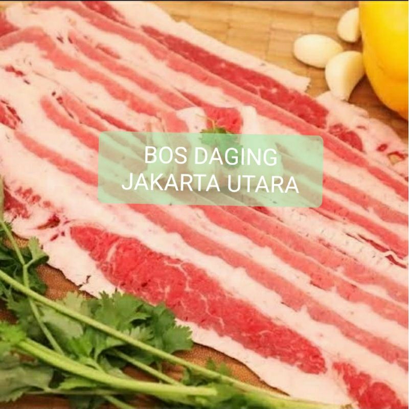 

Thin US Slice Beef 1mm / US Shortplate Beef Slice @ 500gr