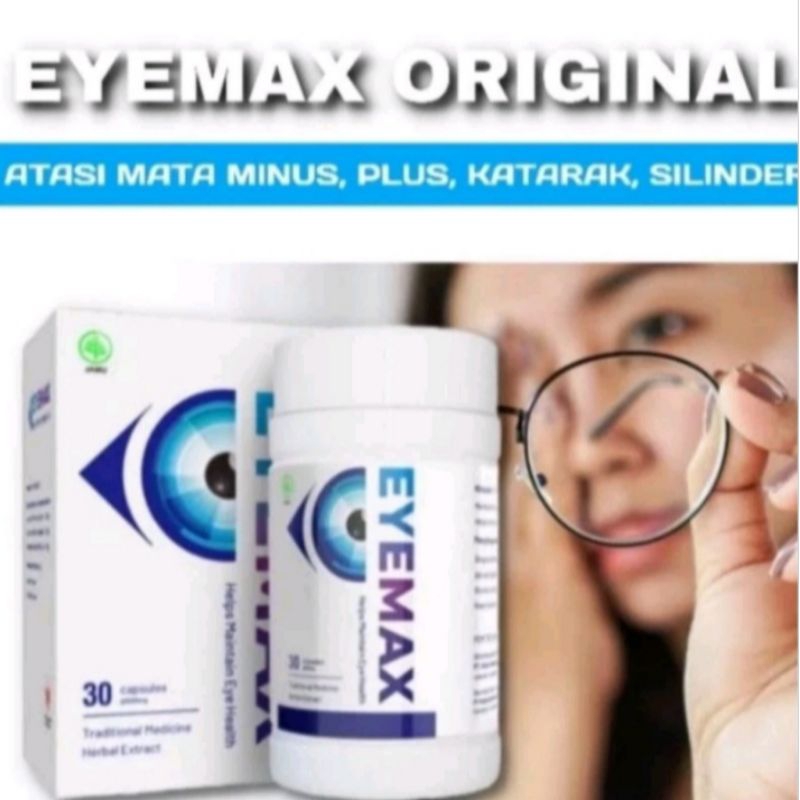 OBAT KESEHATAN MATA EYEMAX OBAT MATA EYE MAX CARE KATARAK ASLI 100% ORIGINAL OBAT MATA MINUS DAN SIL
