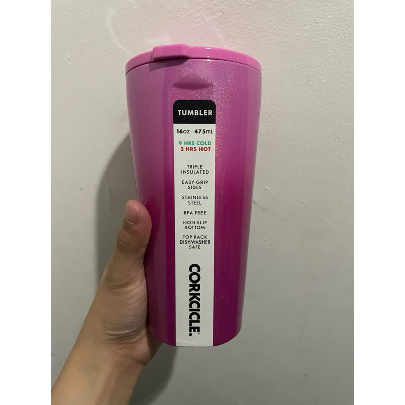 Preloved Corkcicle Kiss Ombre Tumbler