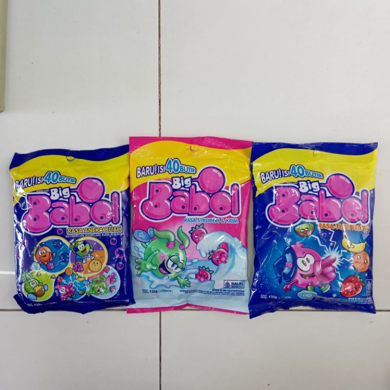 

Permen Karet Big Babol 1 Pak Isi 40 All Varian