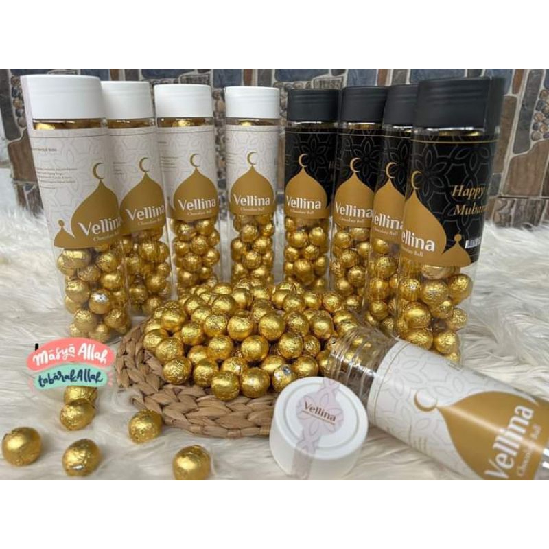 

Coklat Vellina | Cokelat Ball | Jajan Lebaran Hampers THR Cemilan Toples