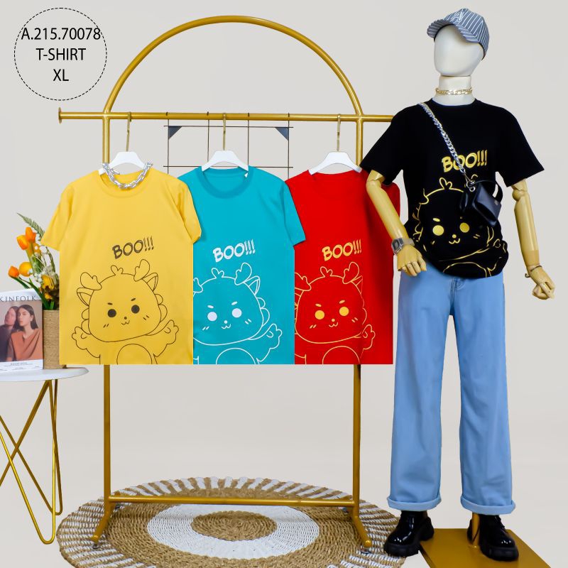 Kaos Wanita Boo Naga