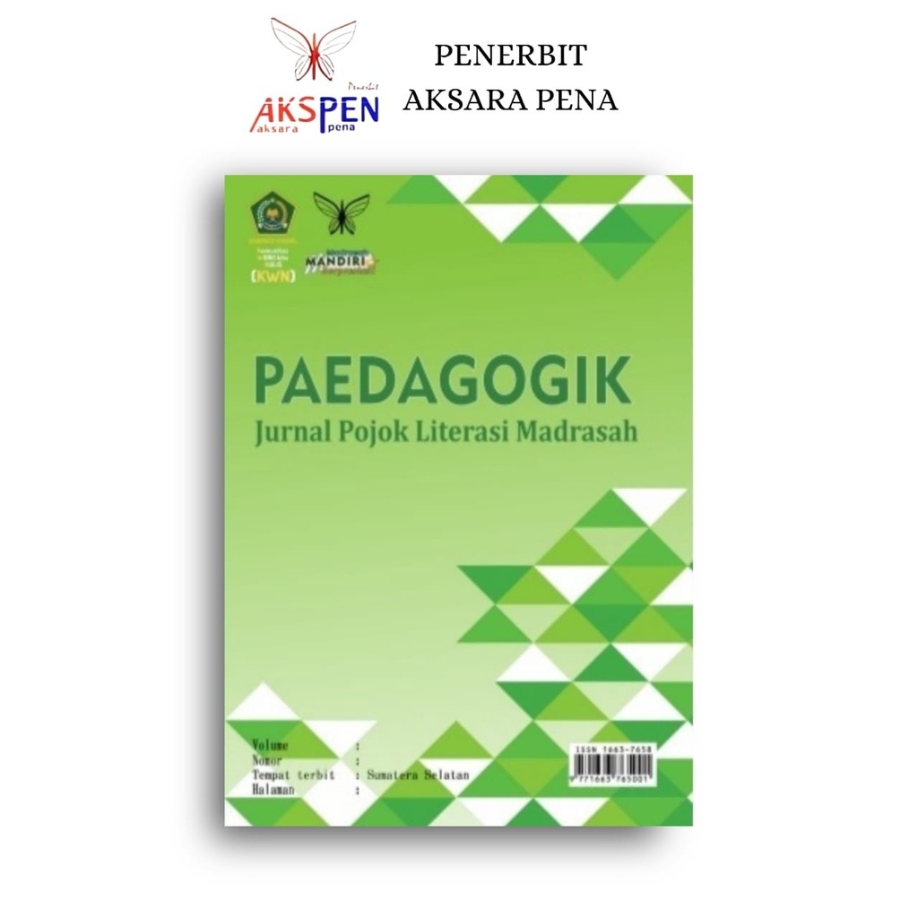 JURNAL PAEDAGOGIK JURNAL POJOK LITERASI MADRASAH