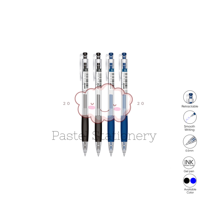 

Pulpen Gel Pen Joyko MyTeam GP-346 0.5mm - Bolpen Pena Gel Hitam Biru 0,5 mm