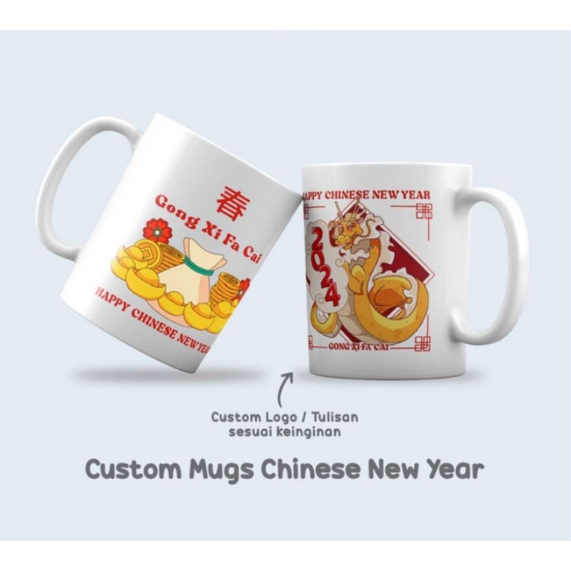 Hampers Mug Imlek Custom